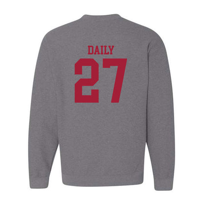 WSU - NCAA Baseball : Lleyton Daily - Classic Fashion Shersey Crewneck Sweatshirt-1