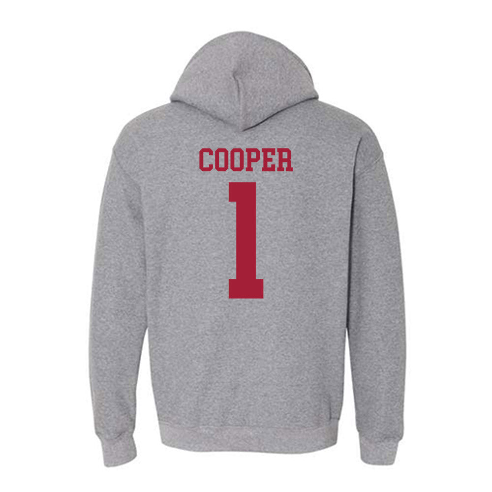 WSU - NCAA Women's Soccer : Nadia Cooper - Classic Fashion Shersey Hooded Sweatshirt-1