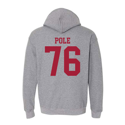 WSU - NCAA Football : Esa Pole - Classic Fashion Shersey Hooded Sweatshirt-1