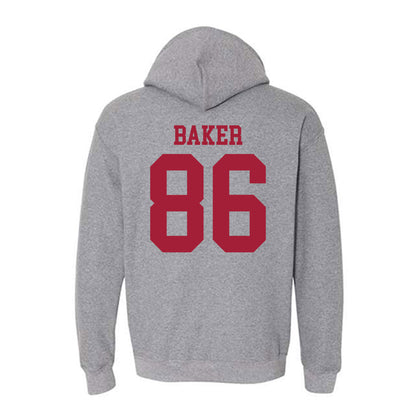 WSU - NCAA Football : Beau Baker - Classic Fashion Shersey Hooded Sweatshirt-1