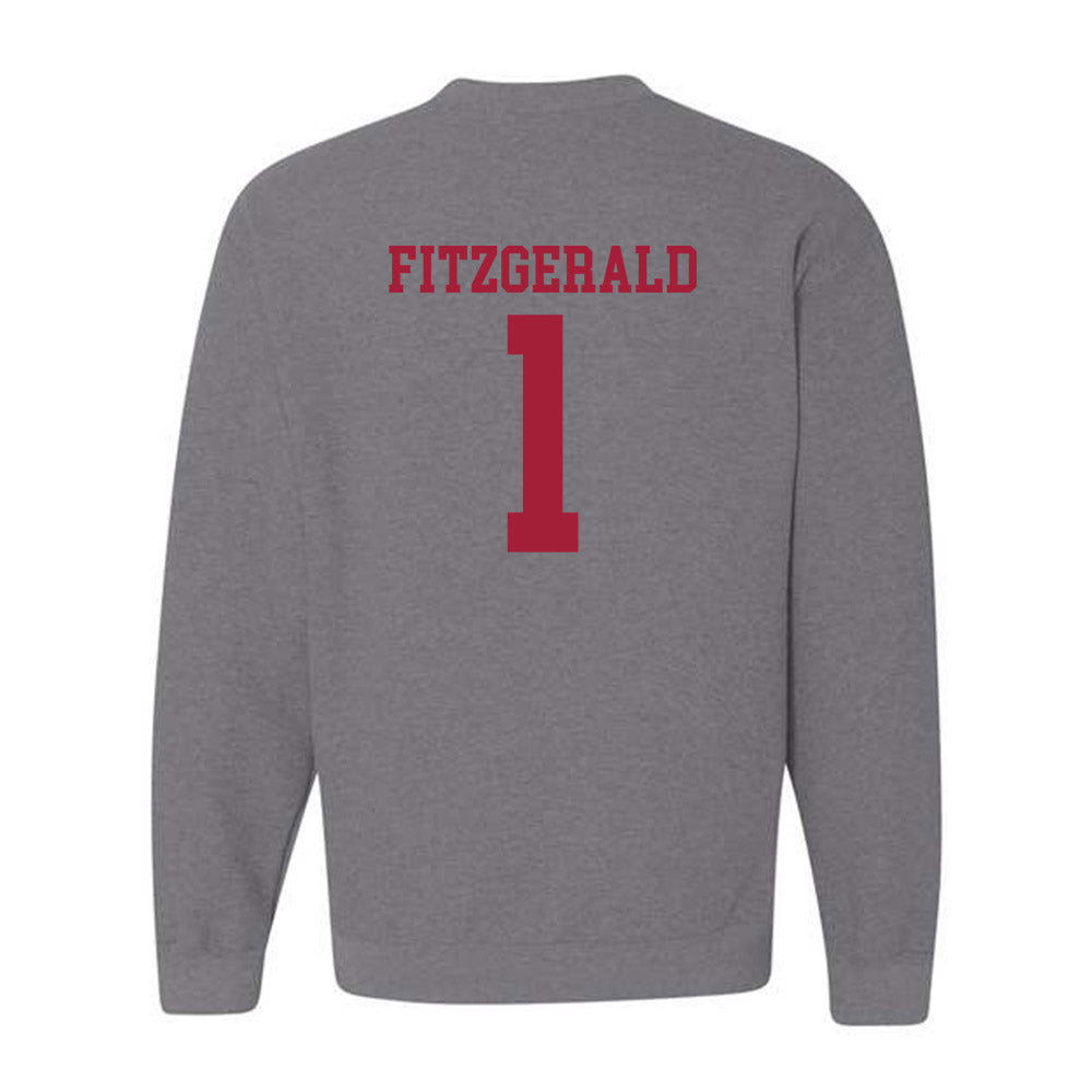 WSU - NCAA Women's Soccer : KEARA FITZGERALD - Classic Fashion Shersey Crewneck Sweatshirt-1