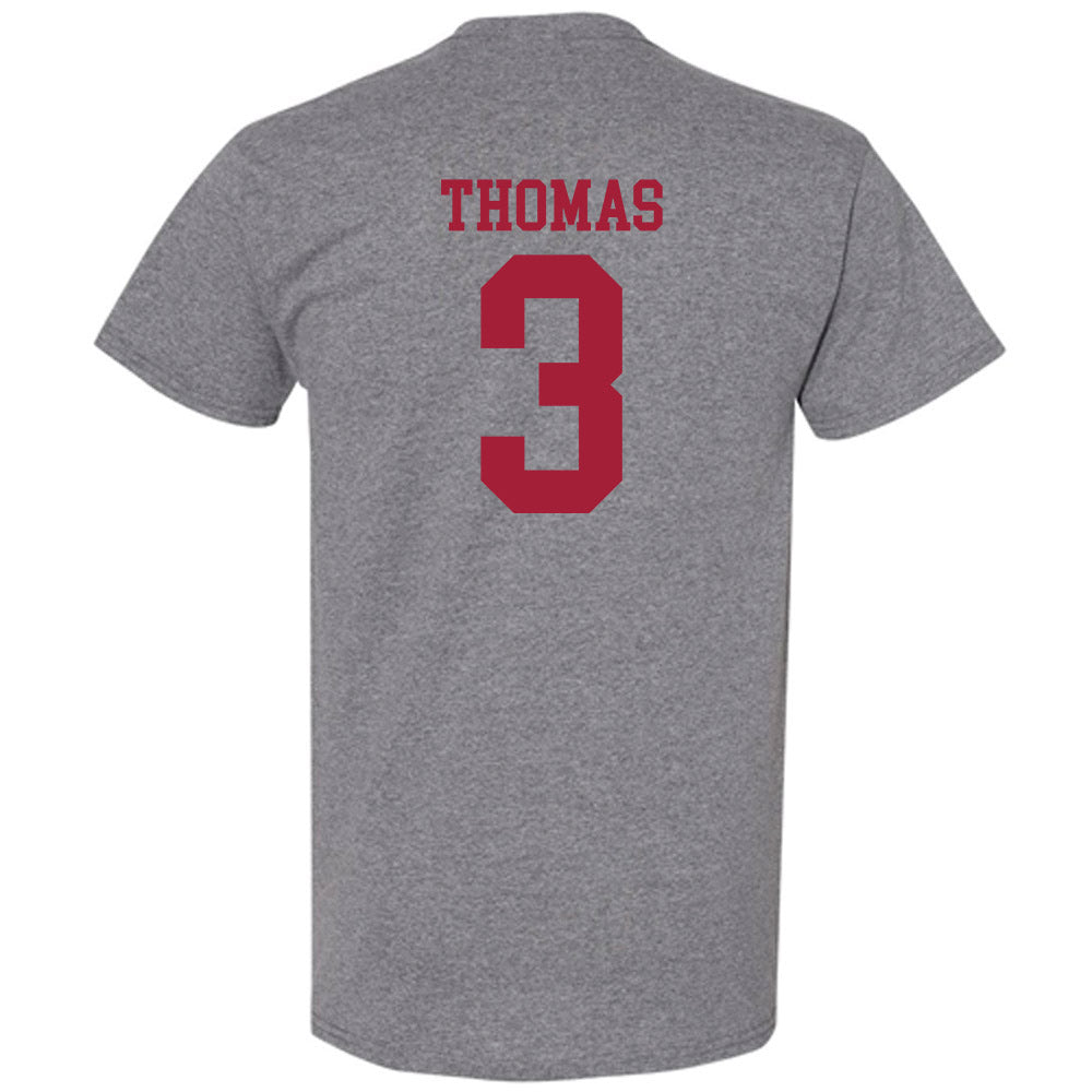 WSU - NCAA Football : Jaylen Thomas - Classic Fashion Shersey T-Shirt-1