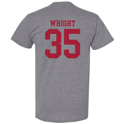 WSU - NCAA Football : Erimus Wright - Classic Fashion Shersey T-Shirt-1