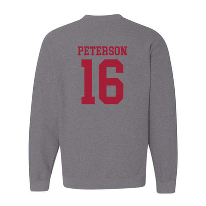 WSU - NCAA Cheerleading : Maya Peterson - Classic Fashion Shersey Crewneck Sweatshirt-1