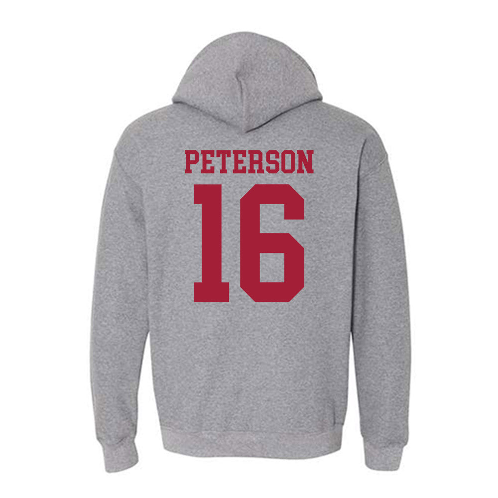 WSU - NCAA Cheerleading : Maya Peterson - Classic Fashion Shersey Hooded Sweatshirt-1