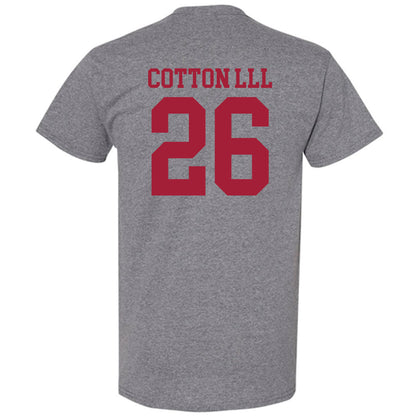 WSU - NCAA Football : Tyrone Cotton lll - Classic Fashion Shersey T-Shirt-1