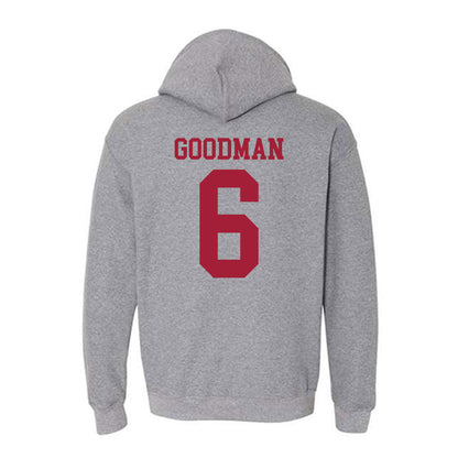 WSU - NCAA Football : Duhron Goodman - Classic Fashion Shersey Hooded Sweatshirt-1
