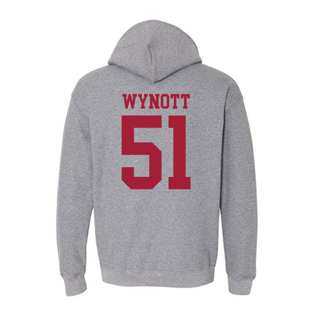 WSU - NCAA Men's Basketball : Kase Wynott - Classic Fashion Shersey Hooded Sweatshirt