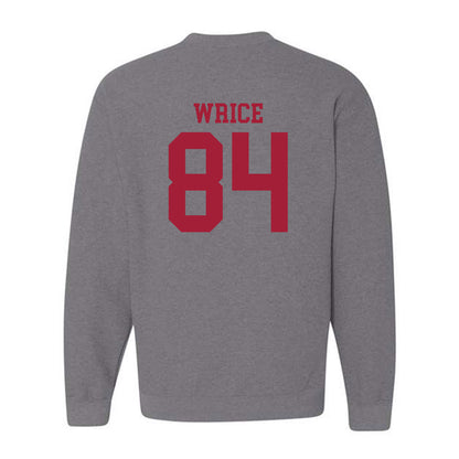 WSU - NCAA Football : Malachi wrice - Classic Fashion Shersey Crewneck Sweatshirt-1