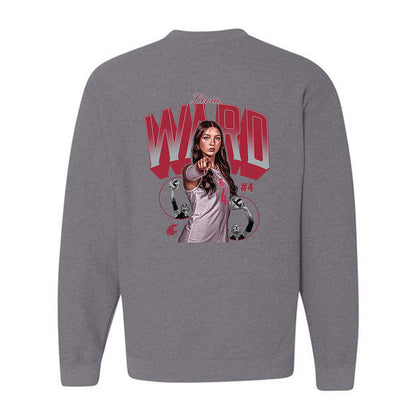 WSU - NCAA Women's Volleyball : Livia Ward - Classic Fashion Shersey Crewneck Sweatshirt-1