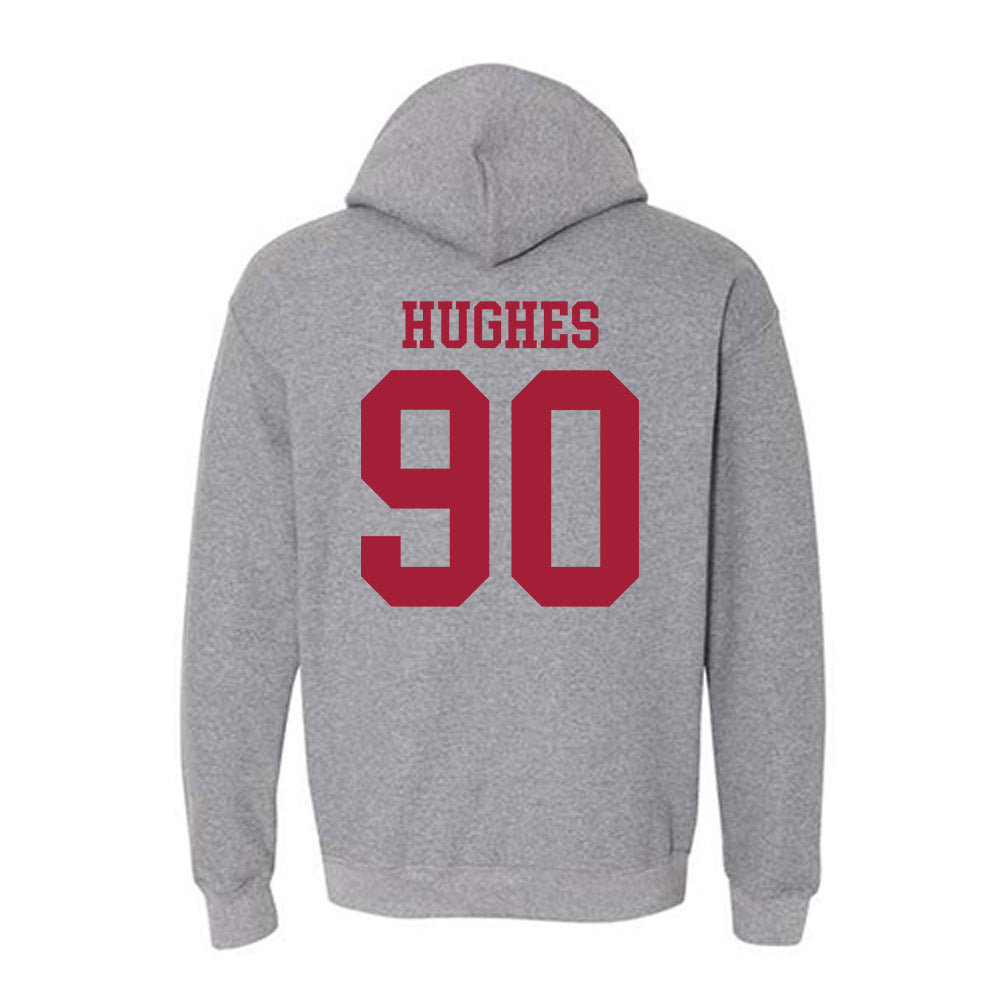 WSU - NCAA Football : Michael Hughes - Classic Fashion Shersey Hooded Sweatshirt