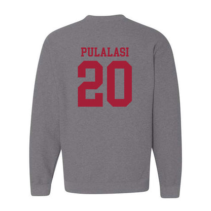 WSU - NCAA Football : Leo Pulalasi - Classic Fashion Shersey Crewneck Sweatshirt