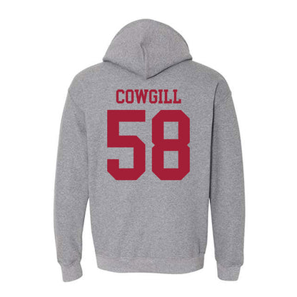 WSU - NCAA Football : Jackson Cowgill - Classic Fashion Shersey Hooded Sweatshirt