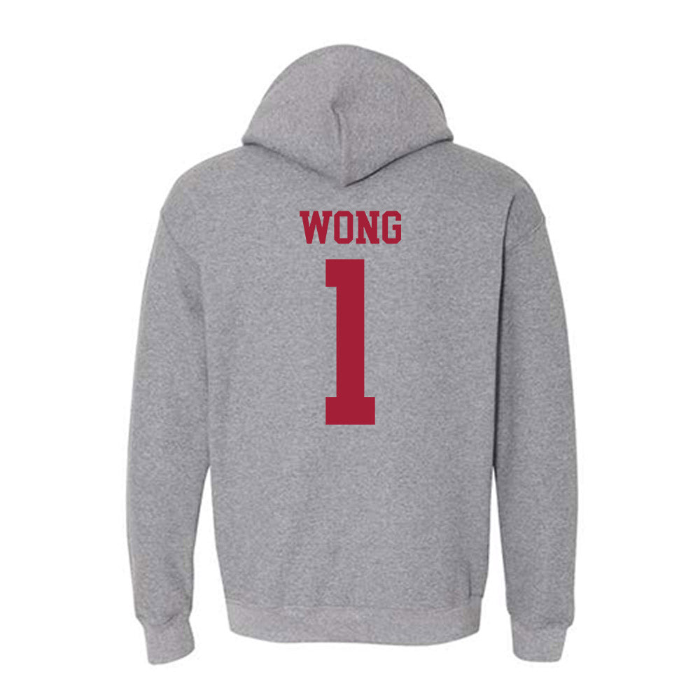 WSU - NCAA Women's Volleyball : Kylie Wong - Classic Fashion Shersey Hooded Sweatshirt-1