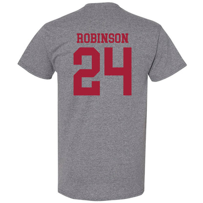 WSU - NCAA Men's Basketball : Dominik Robinson - Classic Fashion Shersey T-Shirt-1