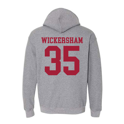 WSU - NCAA Baseball : Kaden Wickersham - Classic Fashion Shersey Hooded Sweatshirt