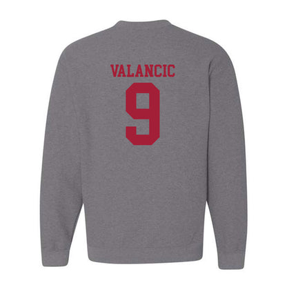 WSU - NCAA Women's Basketball : Tanja Valancic - Classic Fashion Shersey Crewneck Sweatshirt-1