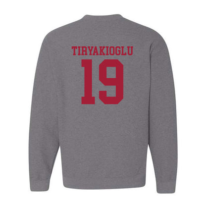 WSU - NCAA Football : Jake Tiryakioglu - Classic Fashion Shersey Crewneck Sweatshirt-1