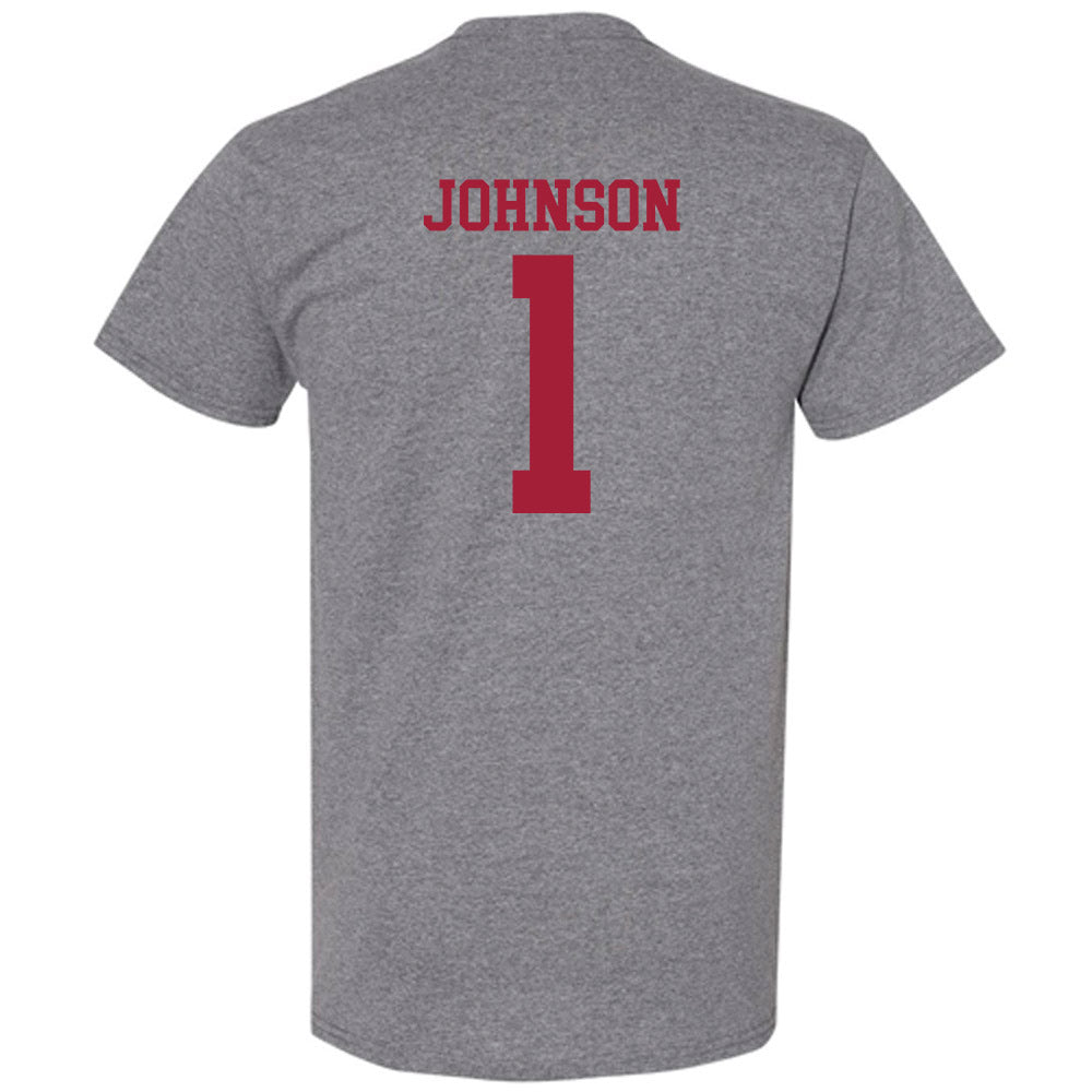 WSU - NCAA Football : Angel Johnson - Classic Fashion Shersey T-Shirt-1