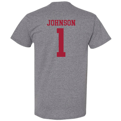 WSU - NCAA Football : Angel Johnson - Classic Fashion Shersey T-Shirt-1