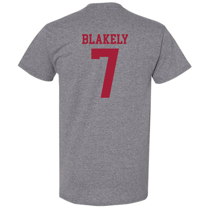 WSU - NCAA Men's Basketball : Dieume Blakely - Classic Fashion Shersey T-Shirt-1