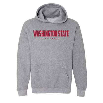 WSU - NCAA Football : Hyrum Moors - Classic Fashion Shersey Hooded Sweatshirt