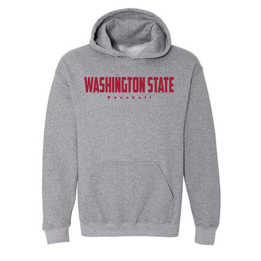 WSU - NCAA Baseball : Max Hartman - Classic Fashion Shersey Hooded Sweatshirt-0
