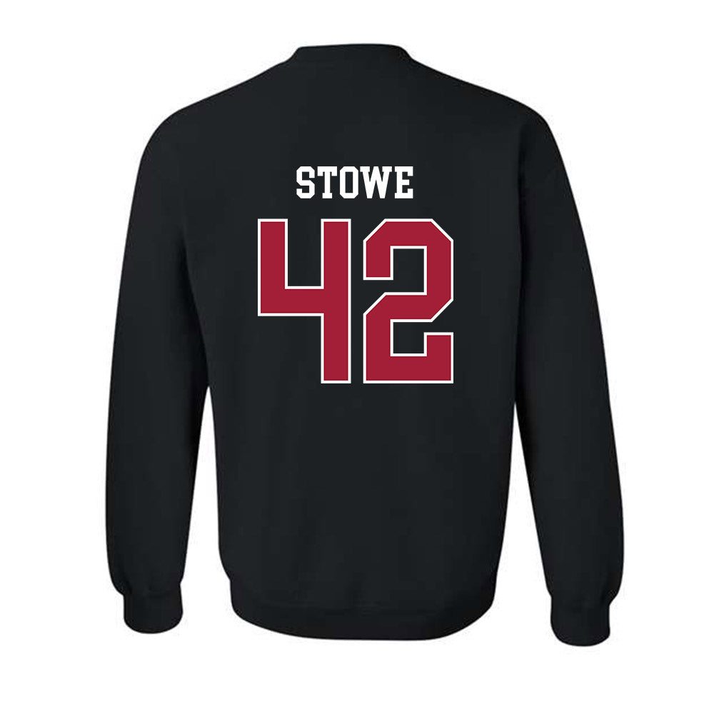 WSU - NCAA Baseball : Trevor Stowe - Sports Shersey Crewneck Sweatshirt-1