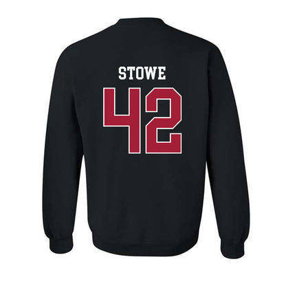 WSU - NCAA Baseball : Trevor Stowe - Sports Shersey Crewneck Sweatshirt-1
