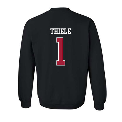 WSU - NCAA Baseball : Luke Thiele - Sports Shersey Crewneck Sweatshirt-1