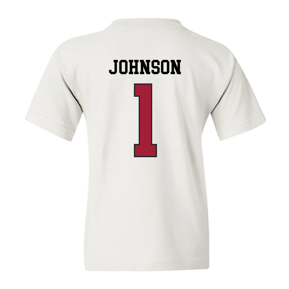 WSU - NCAA Football : Angel Johnson - Sports Shersey Youth T-Shirt-1