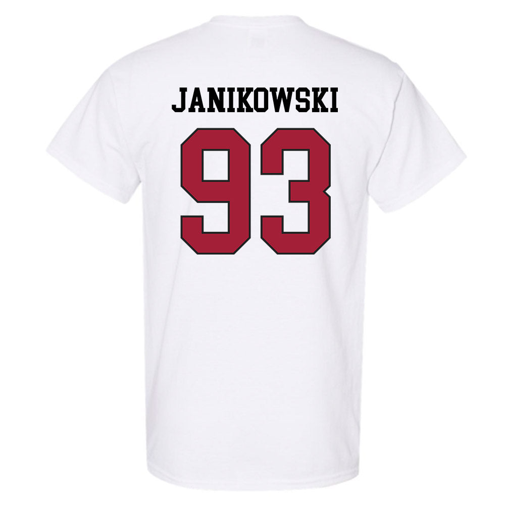 WSU - NCAA Football : Jack Janikowski - Sports Shersey T-Shirt-1