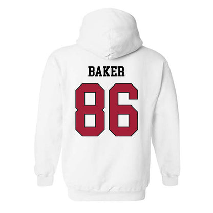 WSU - NCAA Football : Beau Baker - Sports Shersey Hooded Sweatshirt-1