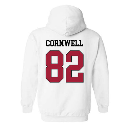 WSU - NCAA Football : Jesiah Cornwell - Sports Shersey Hooded Sweatshirt-1