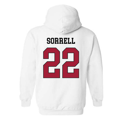 WSU - NCAA Football : Trillion Sorrell - Sports Shersey Hooded Sweatshirt-1
