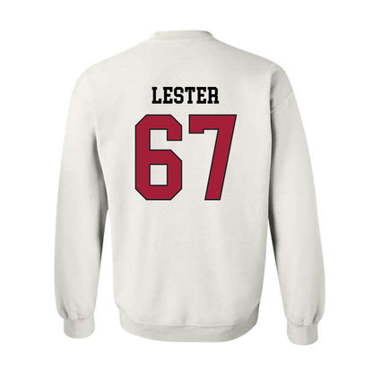 WSU - NCAA Football : Jonny Lester - Sports Shersey Crewneck Sweatshirt-1
