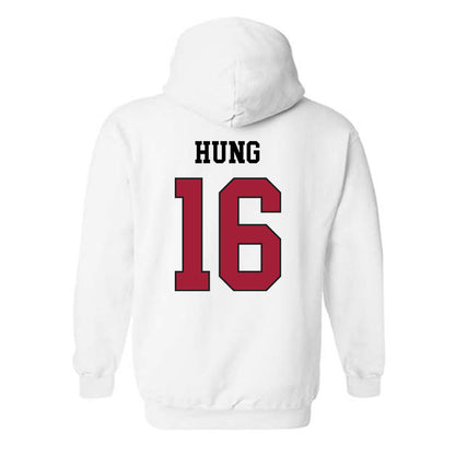 WSU - NCAA Football : Isaiah Hung - Sports Shersey Hooded Sweatshirt-1
