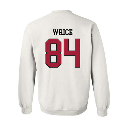 WSU - NCAA Football : Malachi wrice - Sports Shersey Crewneck Sweatshirt-1