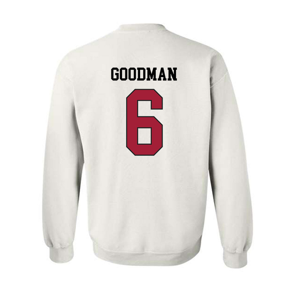 WSU - NCAA Football : Duhron Goodman - Sports Shersey Crewneck Sweatshirt-1