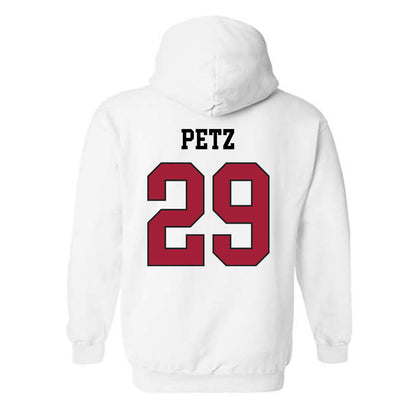 WSU - NCAA Football : Troy Petz - Sports Shersey Hooded Sweatshirt-1