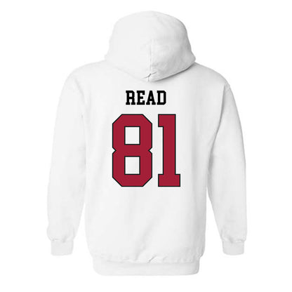 WSU - NCAA Football : Peyton Read - Sports Shersey Hooded Sweatshirt-1