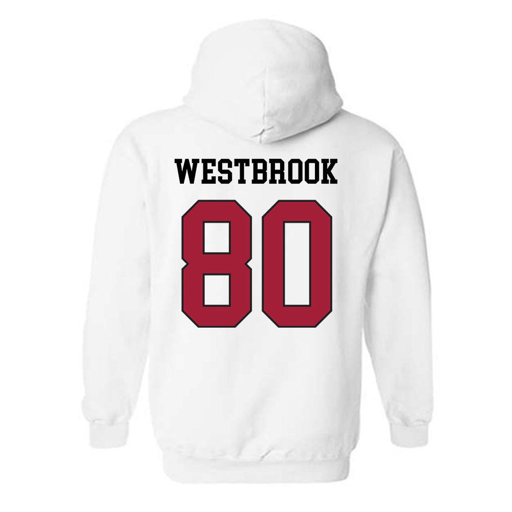 WSU - NCAA Football : Noah Westbrook - Sports Shersey Hooded Sweatshirt-1