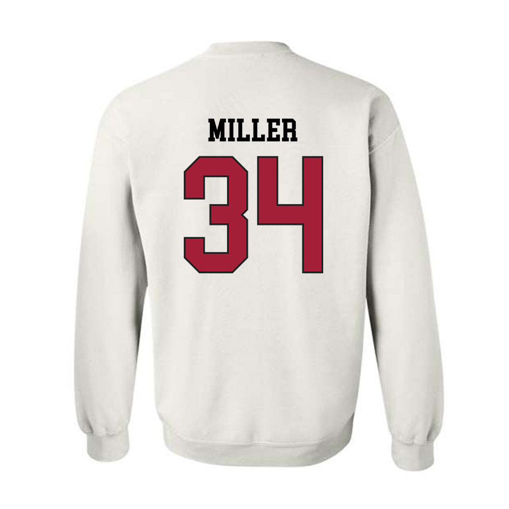 WSU - NCAA Football : Sir Brody Miller - Sports Shersey Crewneck Sweatshirt-1