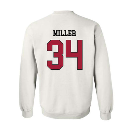 WSU - NCAA Football : Sir Brody Miller - Sports Shersey Crewneck Sweatshirt-1