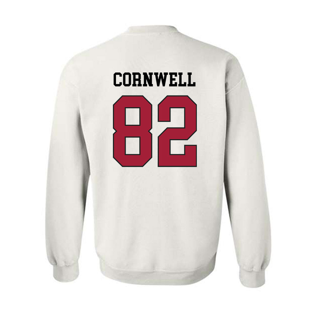 WSU - NCAA Football : Jesiah Cornwell - Sports Shersey Crewneck Sweatshirt-1