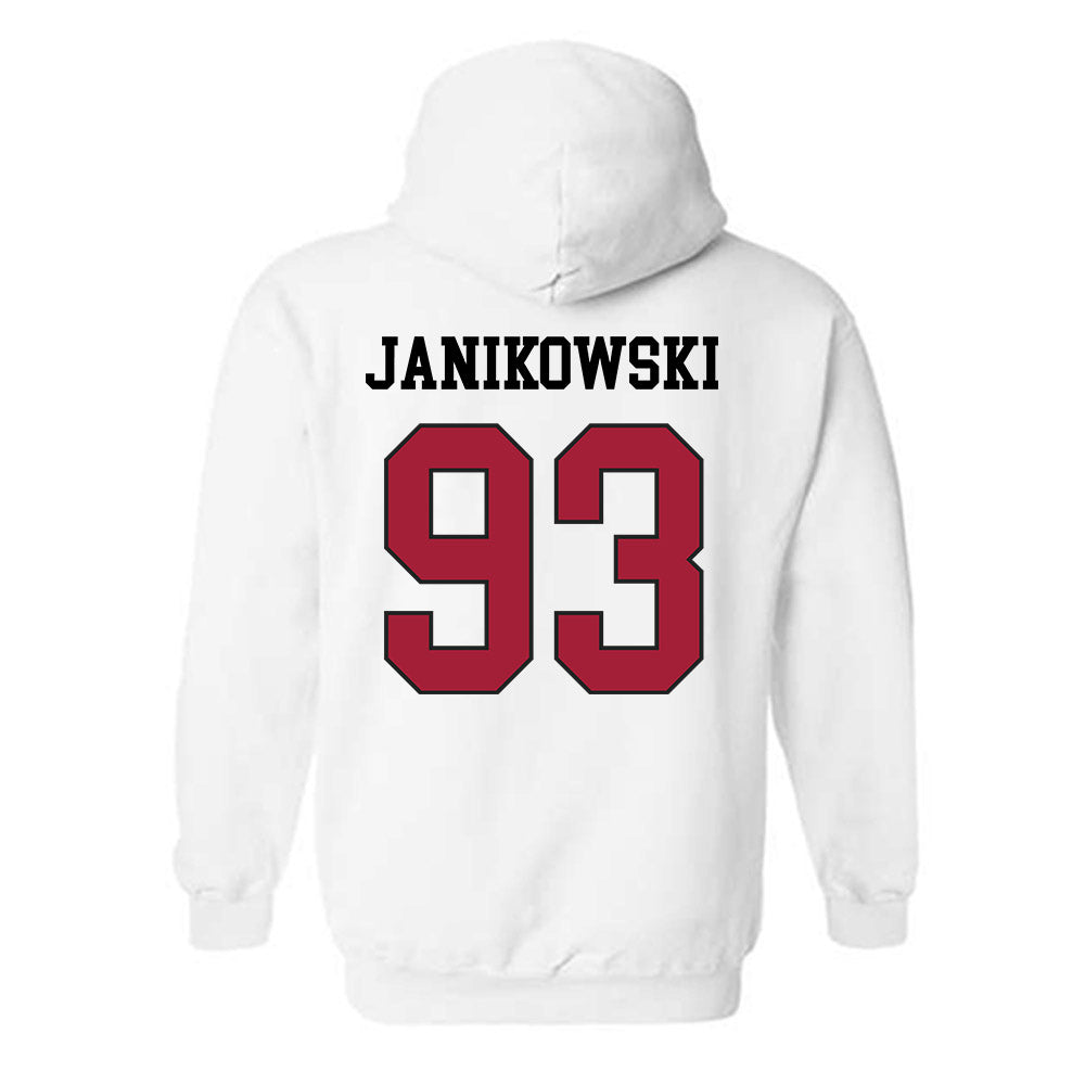 WSU - NCAA Football : Jack Janikowski - Sports Shersey Hooded Sweatshirt-1