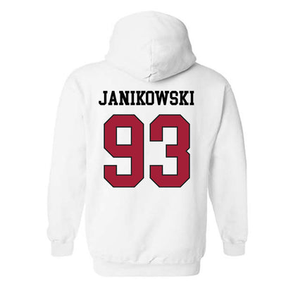 WSU - NCAA Football : Jack Janikowski - Sports Shersey Hooded Sweatshirt-1