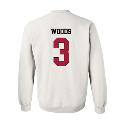 WSU - NCAA Football : Maxwell Woods - Sports Shersey Crewneck Sweatshirt-1