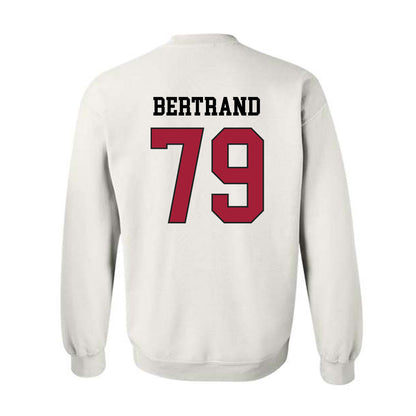 WSU - NCAA Football : Turner Bertrand - Sports Shersey Crewneck Sweatshirt-1