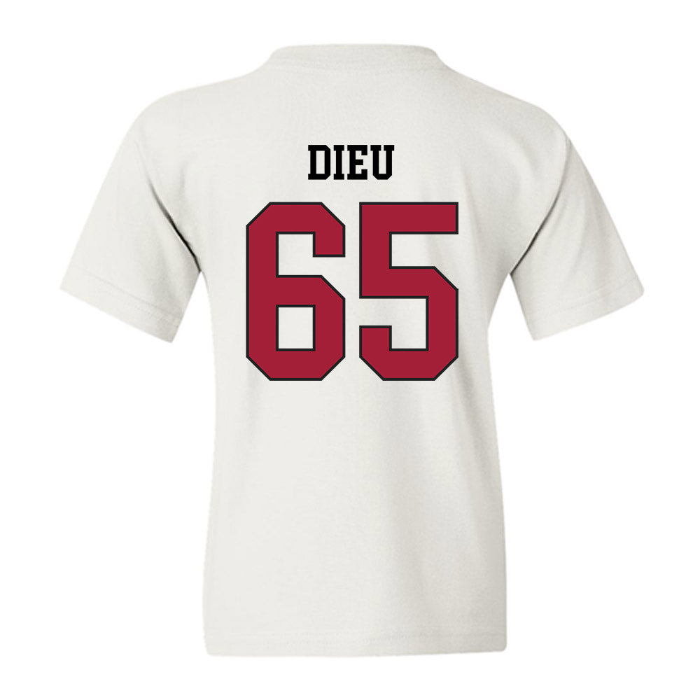 WSU - NCAA Football : Brock Dieu - Sports Shersey Youth T-Shirt-1